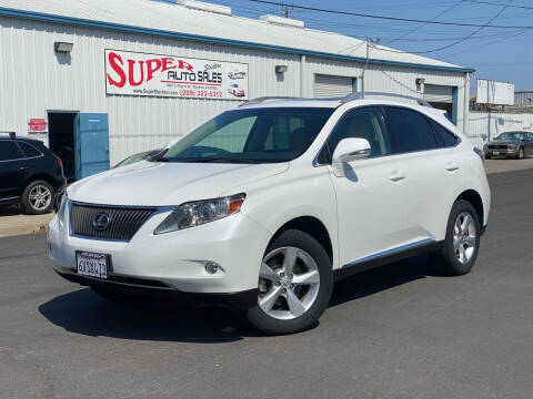 2011 Lexus RX 350 for sale at SUPER AUTO SALES STOCKTON in Stockton CA