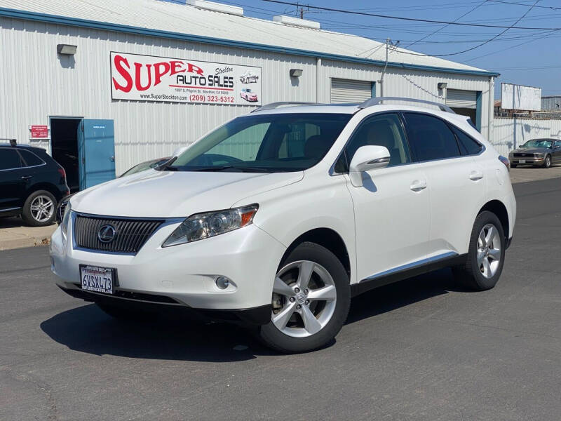 2011 Lexus RX 350 for sale at SUPER AUTO SALES STOCKTON in Stockton CA
