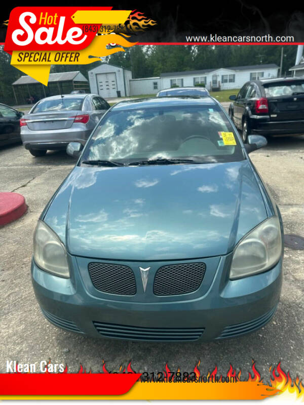 2009 Pontiac G5 for sale at Klean Cars in Summerville SC