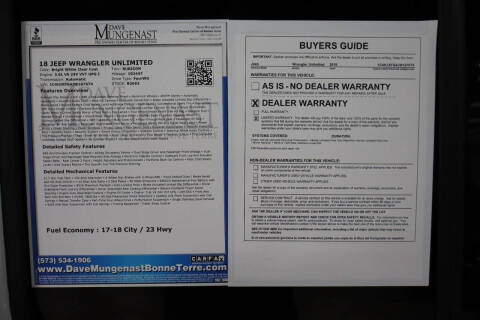 2018 Jeep Wrangler Unlimited Rubicon