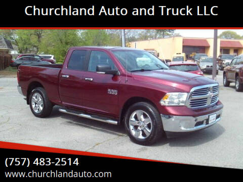 2017 RAM 1500 for sale at Churchland Auto and Truck LLC in Portsmouth VA