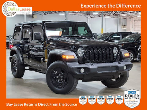 2020 Jeep Wrangler Unlimited for sale at Dallas Auto Finance in Dallas TX