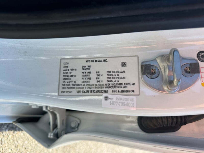 2021 Tesla Model 3 Long Range
