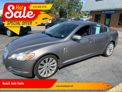 2009 Jaguar XF for sale at Beach Auto Sales in Virginia Beach VA