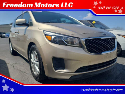 2016 Kia Sedona for sale at Freedom Motors LLC in Clinton TN