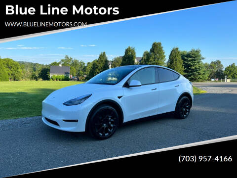 2022 Tesla Model Y for sale at Blue Line Motors in Winchester VA