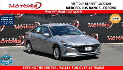 2021 Hyundai Elantra for sale at Western Motors Los Banos in Los Banos CA