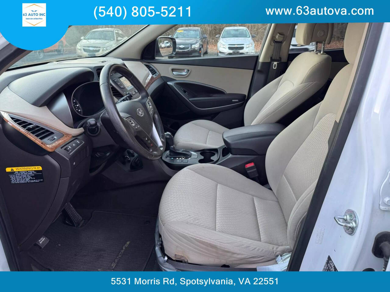 2014 Hyundai SANTA FE Sport for sale at 63 Auto Inc in Spotsylvania, VA