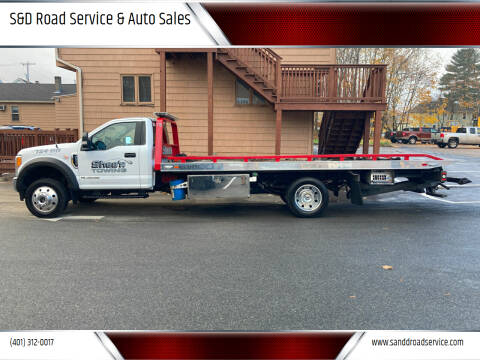 2017 Ford F-550 Super Duty for sale at S&D Road Service & Auto Sales in Cumberland RI