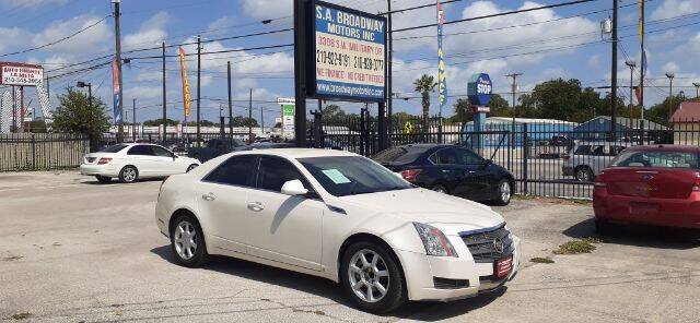 2009 Cadillac CTS for sale at S.A. BROADWAY MOTORS INC in San Antonio TX