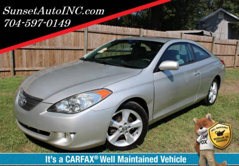 2004 Toyota Camry Solara for sale at Sunset Auto in Charlotte NC