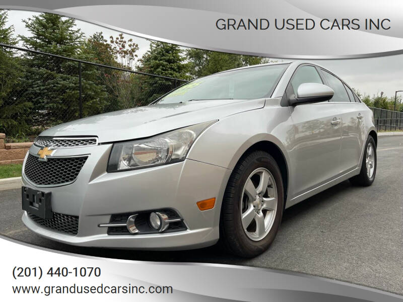 2015 Chevrolet Cruze for sale at GRAND USED CARS  INC in Little Ferry NJ