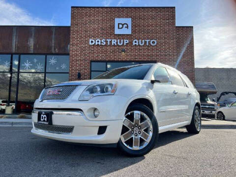 2012 GMC Acadia for sale at Dastrup Auto in Lindon UT