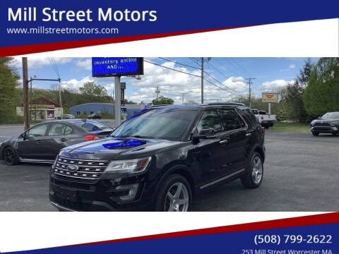 2017 Ford Explorer for sale at Mill Street Motors in Worcester MA