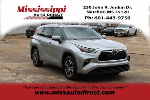 2020 Toyota Highlander for sale at Auto Group South - Mississippi Auto Direct in Natchez MS