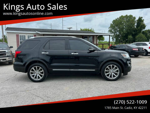 2016 Ford Explorer for sale at Kings Auto Sales in Cadiz KY