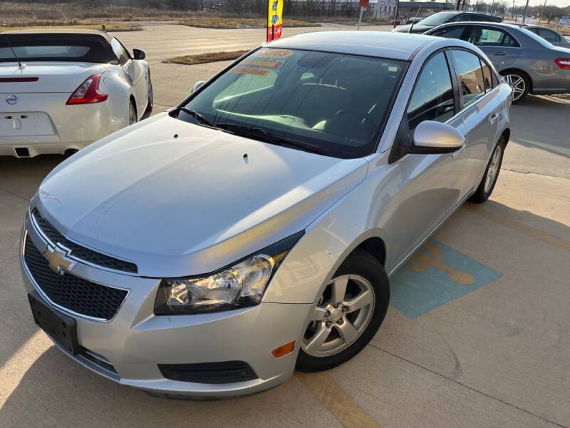 2013 Chevrolet Cruze for sale at Raj Motors Sales in Greenville TX