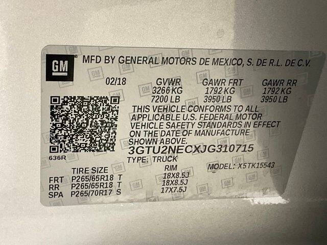 2018 GMC Sierra 1500