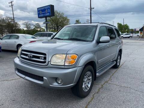 2004 Toyota Sequoia for sale at Brewster Used Cars in Anderson SC