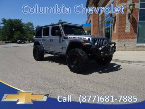 2020 Jeep Wrangler Unlimited for sale at COLUMBIA CHEVROLET in Cincinnati OH