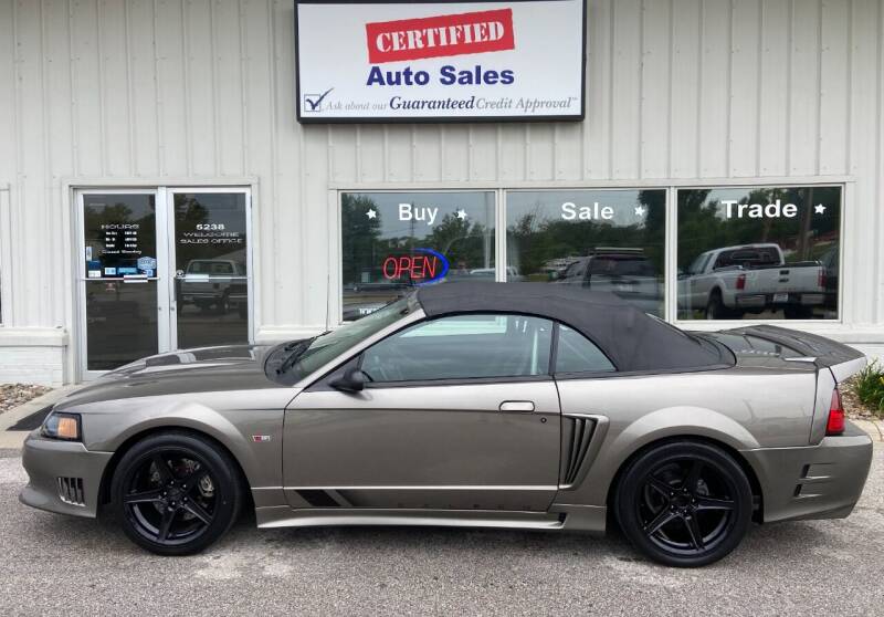 2002 Ford Mustang for sale at Certified Auto Sales in Des Moines IA