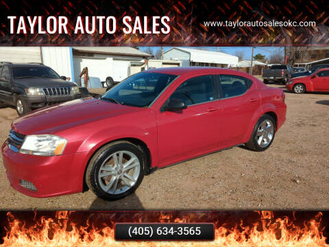 2013 Dodge Avenger for sale at Taylor Auto Sales in Oklahoma City OK