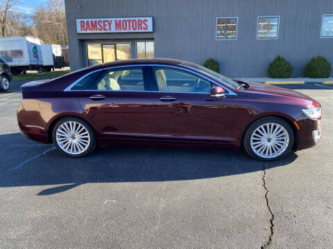 2017 Lincoln MKZ for sale at Ramsey Motors in Riverside MO