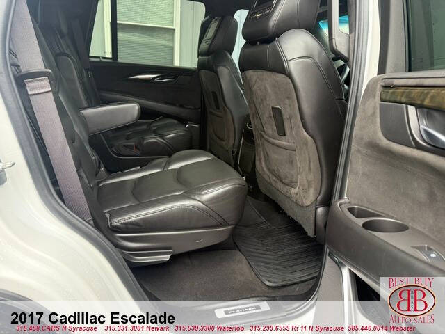 2017 Cadillac Escalade Platinum