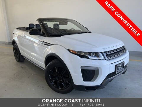 2017 Land Rover Range Rover Evoque Convertible for sale at NewCenturyAutomotive.com - ORANGE COAST INFINITI in Westminster CA