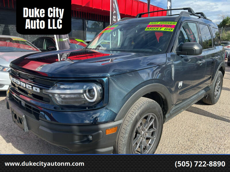 2021 Ford Bronco Sport for sale at Duke City Auto LLC in Gallup NM