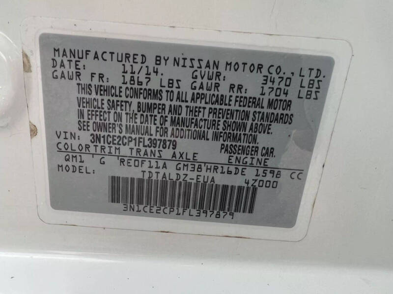 2015 Nissan Versa Note