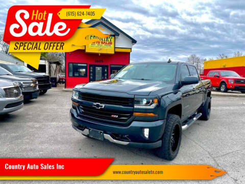 2018 Chevrolet Silverado 1500 for sale at Country Auto Sales Inc in Murfreesboro TN