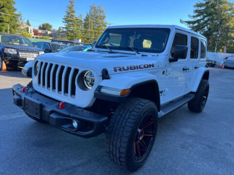 2020 Jeep Wrangler Unlimited for sale at Topline Auto Inc in San Mateo CA