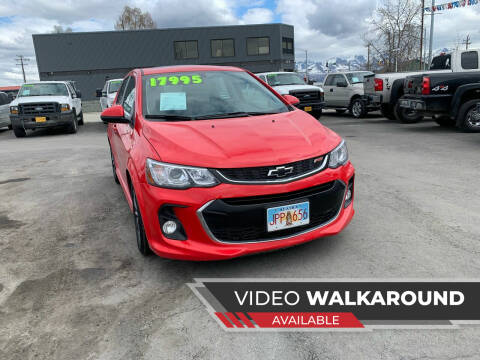2018 Chevrolet Sonic for sale at ALASKA PROFESSIONAL AUTO in Anchorage AK