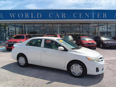 2013 Toyota Corolla for sale at WORLD CAR CENTER & FINANCING LLC in Kissimmee FL