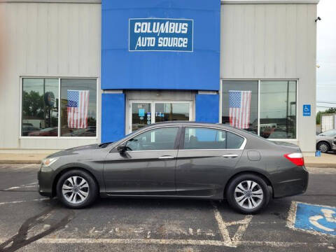 2014 Honda Accord for sale at Columbus Auto Source in Columbus OH