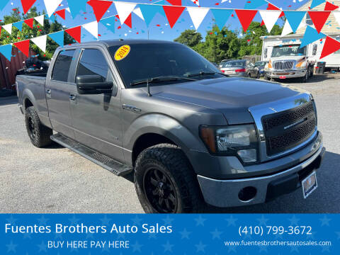 2014 Ford F-150 for sale at Fuentes Brothers Auto Sales in Jessup MD