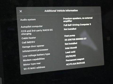 2021 Tesla Model 3 Standard Range Plus