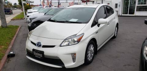 2015 Toyota Prius Plug-in Hybrid for sale at Unique Auto Center in Oxnard CA