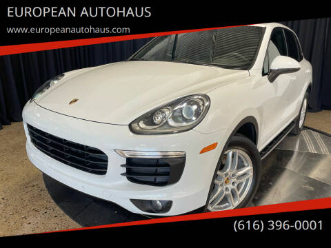 2016 Porsche Cayenne for sale at EUROPEAN AUTOHAUS in Holland MI