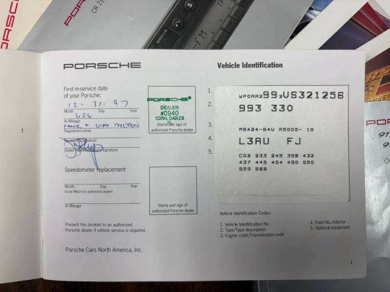 1997 Porsche 911 Carrera