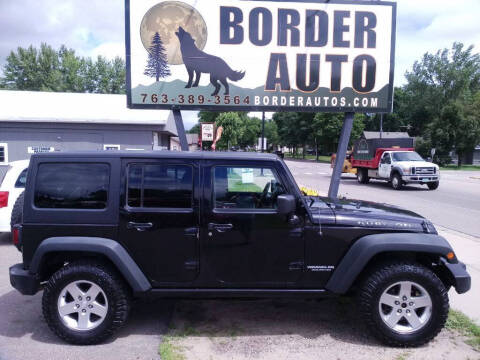 2011 Jeep Wrangler Unlimited for sale at Border Auto of Princeton in Princeton MN