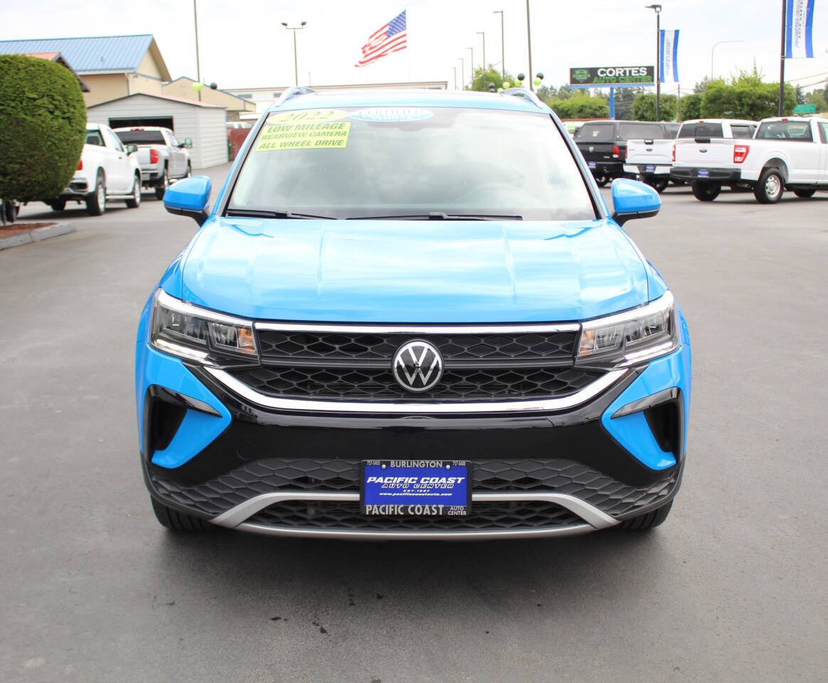 2022 Volkswagen Taos for sale at Pacific Coast Auto Center in Burlington, WA