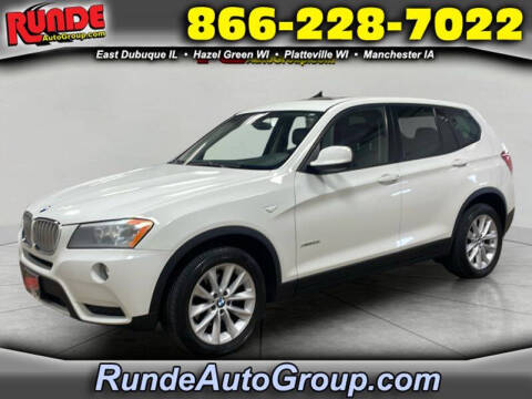 2014 BMW X3 for sale at Runde PreDriven in Hazel Green WI