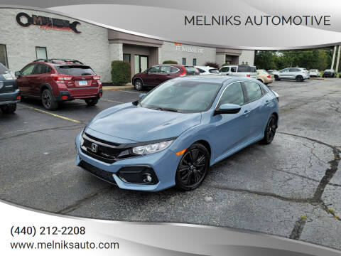 2019 Honda Civic for sale at Melniks Automotive in Berea OH