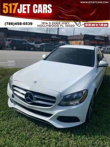 2016 Mercedes-Benz C-Class for sale at 517JetCars in Hollywood FL