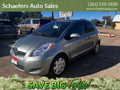 2010 Toyota Yaris for sale at Schaefers Auto Sales in Victoria TX