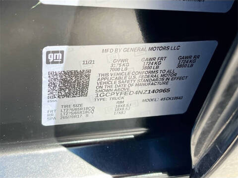 2022 Chevrolet Silverado 1500 Limited