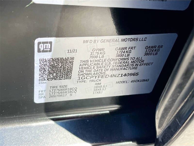 2022 Chevrolet Silverado 1500 Limited