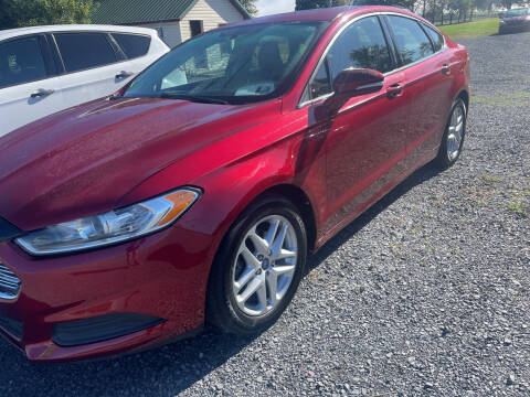 2013 Ford Fusion for sale at CESSNA MOTORS INC in Bedford PA